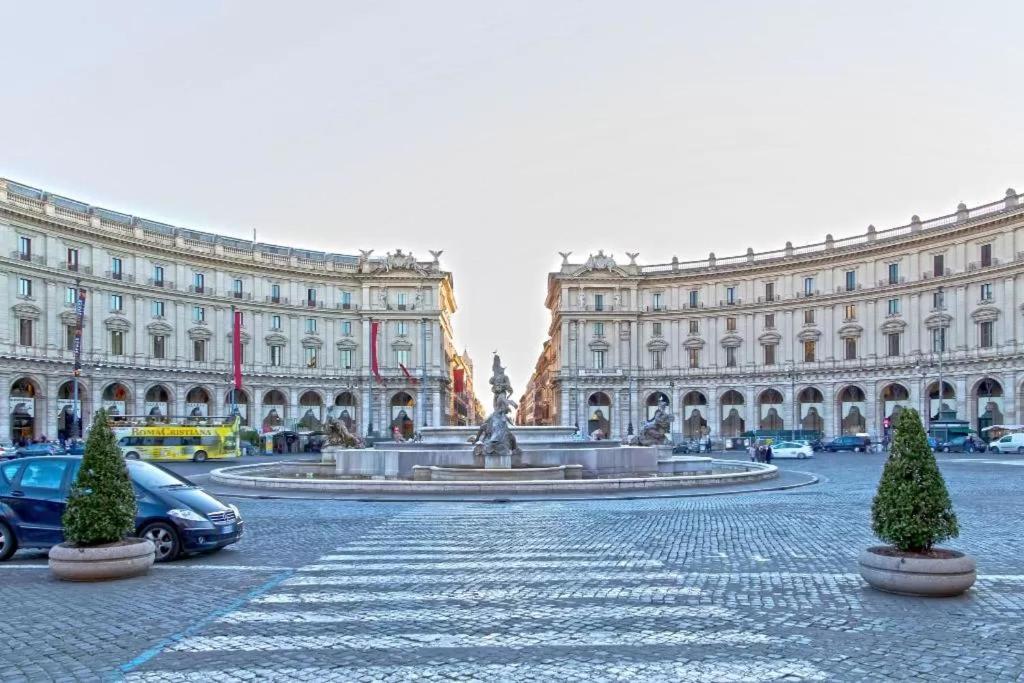 44 Appartamento Nel Centro Di Roma Via Nazionale Buitenkant foto